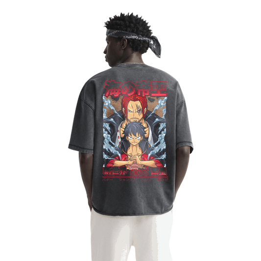 Luffy x Shanks Oversized Shirt