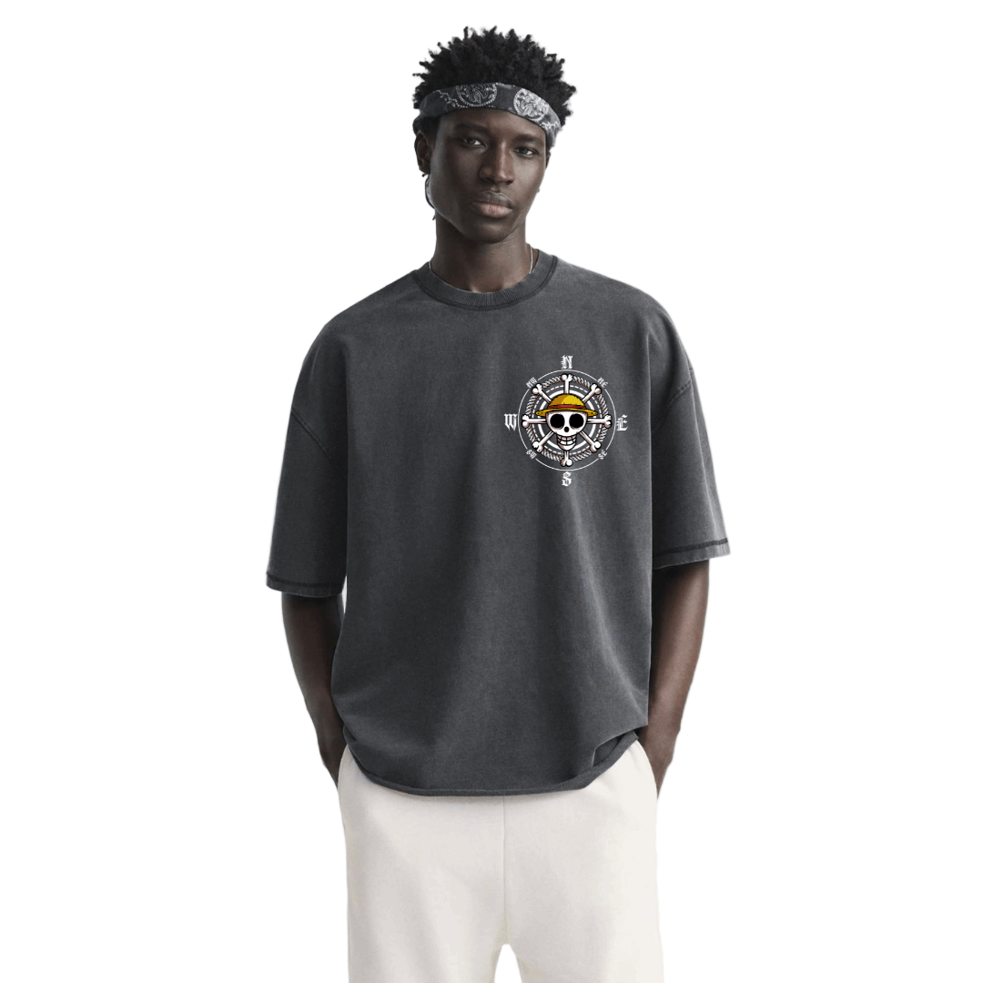 Luffy x Shanks Oversized Shirt