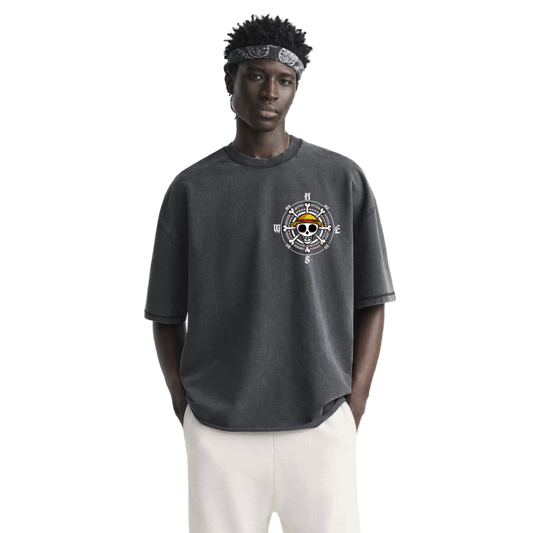 Luffy x Shanks Oversized Shirt