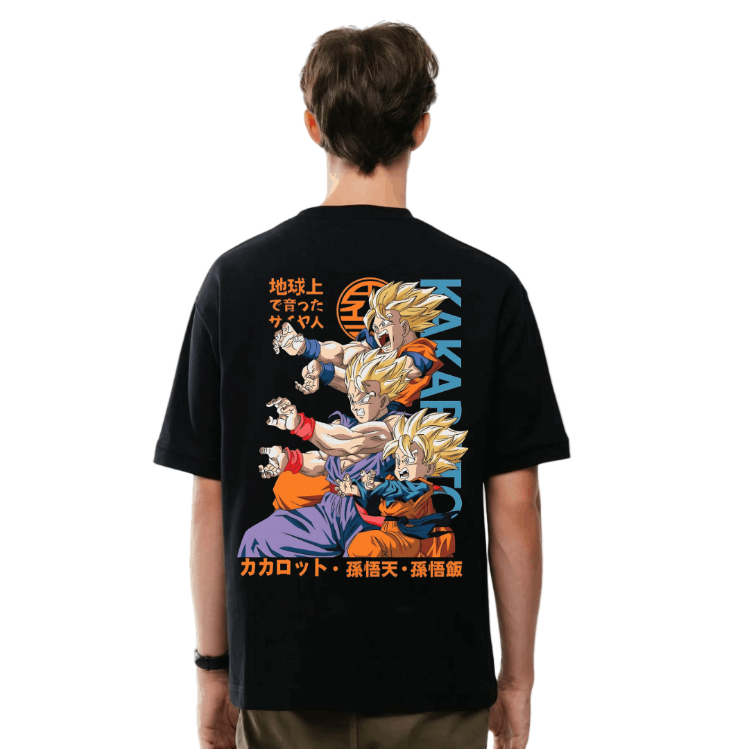 Saiyan Generations Oversized Shirt